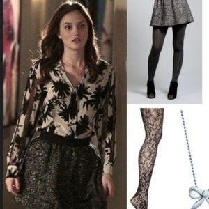 ASO Blair Waldorf rare wool mohair skirt Ulla Johnson